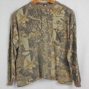 Vintage USA Made "Sniper" Camo Long Sleeve T Shirt